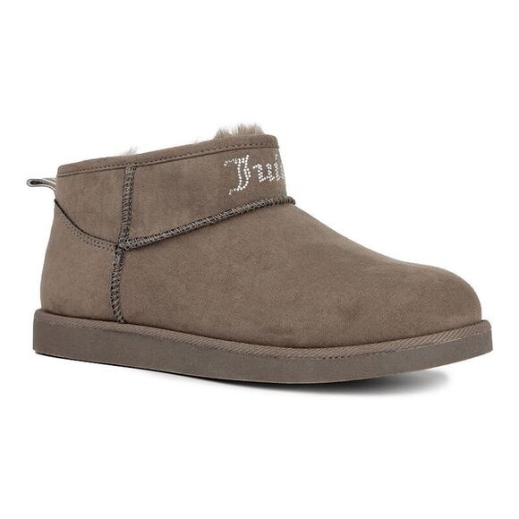 Juicy Couture Women's Kerri Microsuede Cold Weather Ankle Boots, Gray Size 9M - Picture 1 of 5